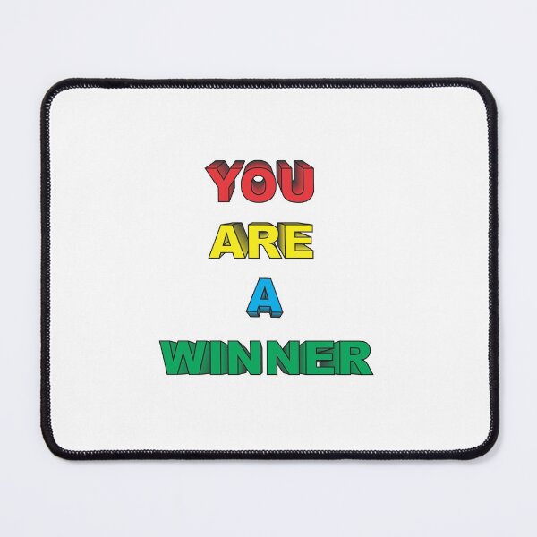 Item preview, YOU'RE A WINNER designed and sold by alvaroconven.