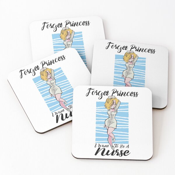 Item preview, Forget Princess I Want To Be A Nurse designed and sold by ecomdesign.