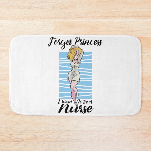 Item preview, Forget Princess I Want To Be A Nurse designed and sold by ecomdesign.