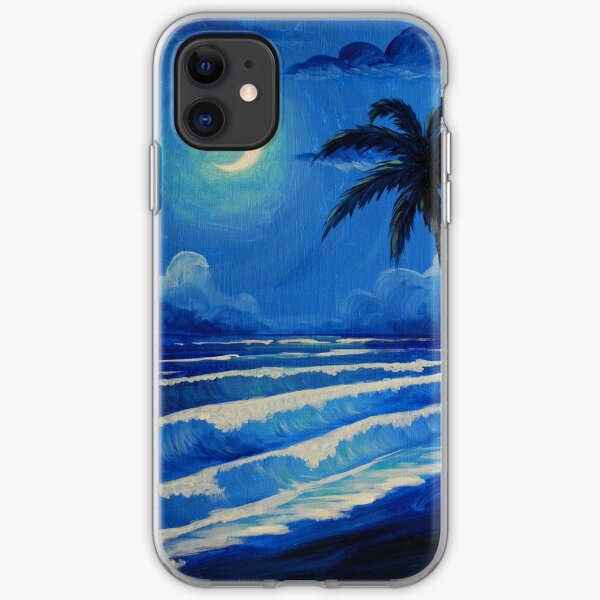 Moonlit Waves iPhone Soft Case