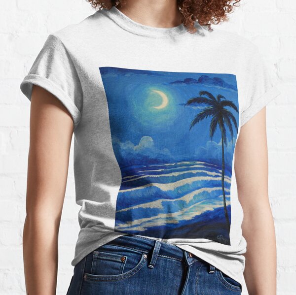 Moonlit Waves Classic T-Shirt