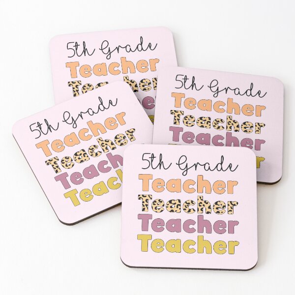 Item preview, 5th grade Teacher teaching work job educator school funny quote teachers appreciation gift  designed and sold by tiffanator606.