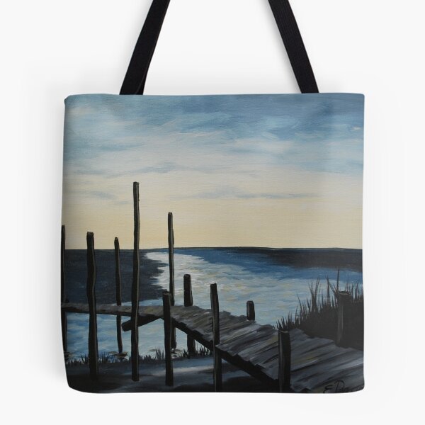 Item preview, Morning at the Dock designed and sold by Emily Page Art.