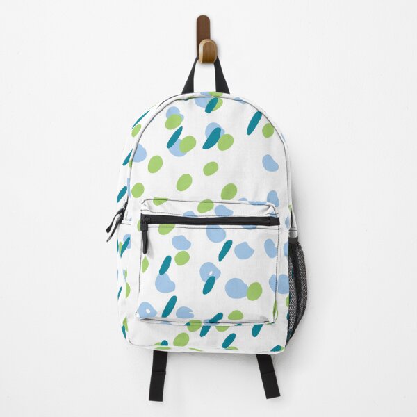 Item preview, Blue & Green abstract spotty pattern designed and sold by CraftyAF.
