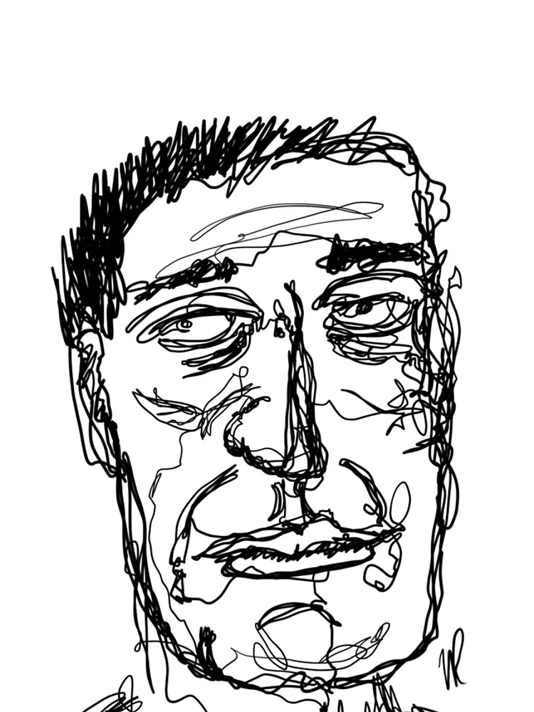 Thumbnail 4 of 4, iPhone Case, One line designed and sold by ReeceWD.