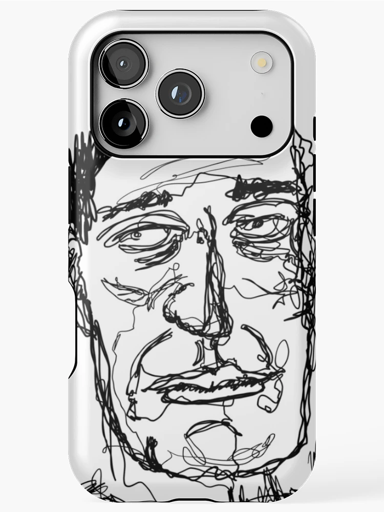 Thumbnail 1 of 4, iPhone Case, One line designed and sold by ReeceWD.