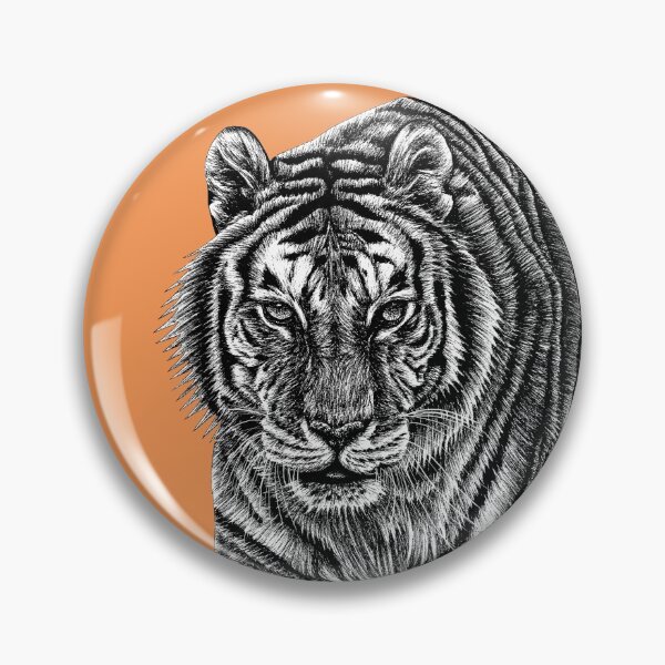 Item preview, Amur tiger - orange designed and sold by LorenDowding.