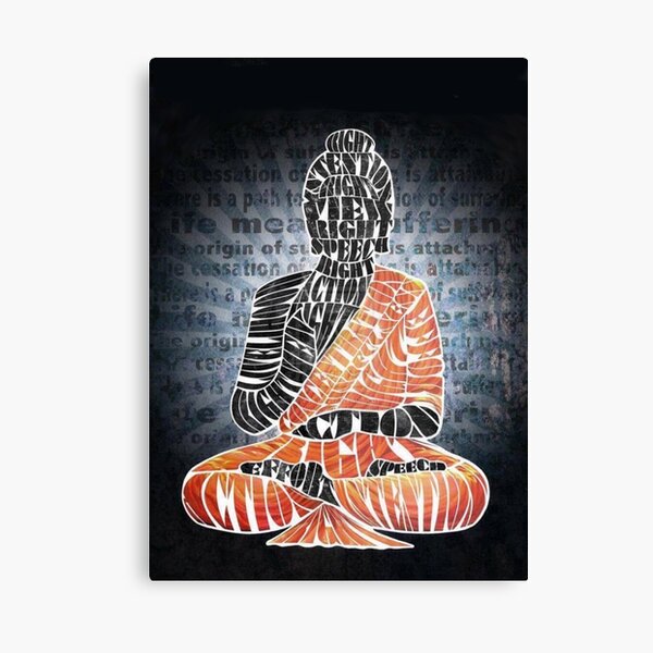 Item preview, The Eightfold Path Buddha designed and sold by Free2rocknroll.
