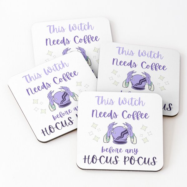 Item preview, This Witch Needs Coffee Before Any Hocus Pocus designed and sold by arndesign.