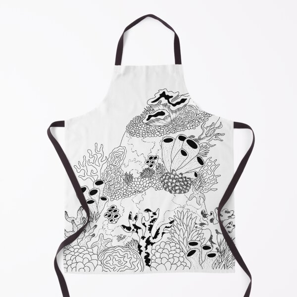 Item preview, Coral Reef White designed and sold by Kotsos Illustrations.