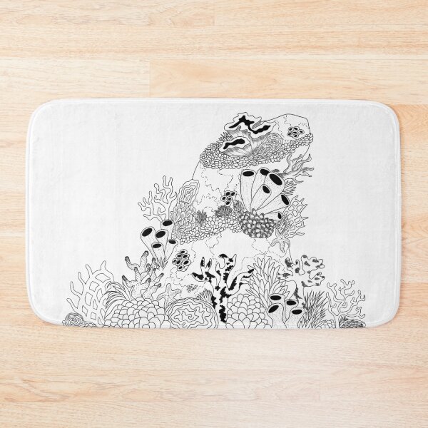 Item preview, Coral Reef White designed and sold by Kotsos Illustrations.
