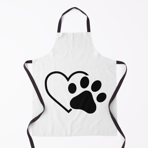Item preview, Dog Cat Paw in Heart Love designed and sold by CJC Designs.