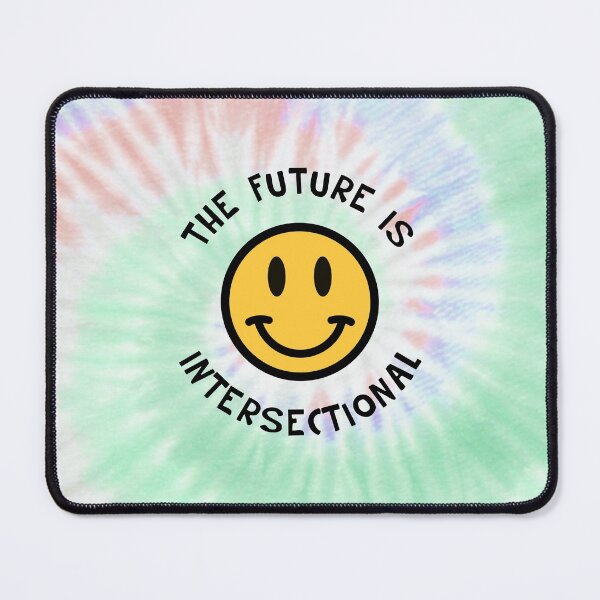 Item preview, Future Is Intersectional - Feminist Tie Dye Background designed and sold by Picket Club.