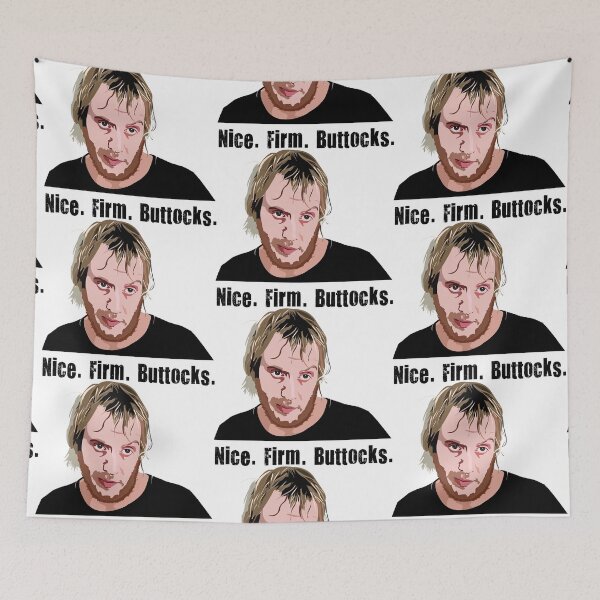Item preview, Spike Notting Hill Rhys Ifans Welsh.  Nice Firm Buttocks designed and sold by wheatbeltdesign.