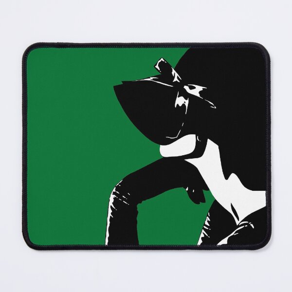 Item preview, Cafe Girl: Obscured (on green) designed and sold by Brina Williamson.