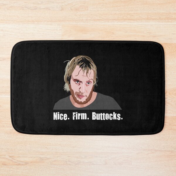 Item preview, Spike Notting Hill Rhys Ifans Welsh.  Nice Firm Buttocks ON BLACK designed and sold by wheatbeltdesign.