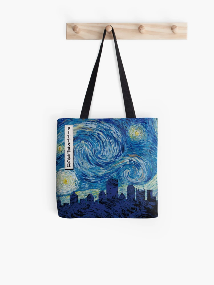 Pittsburgh Van Gogh Starry Night Tote Bag for Sale by danielfgf