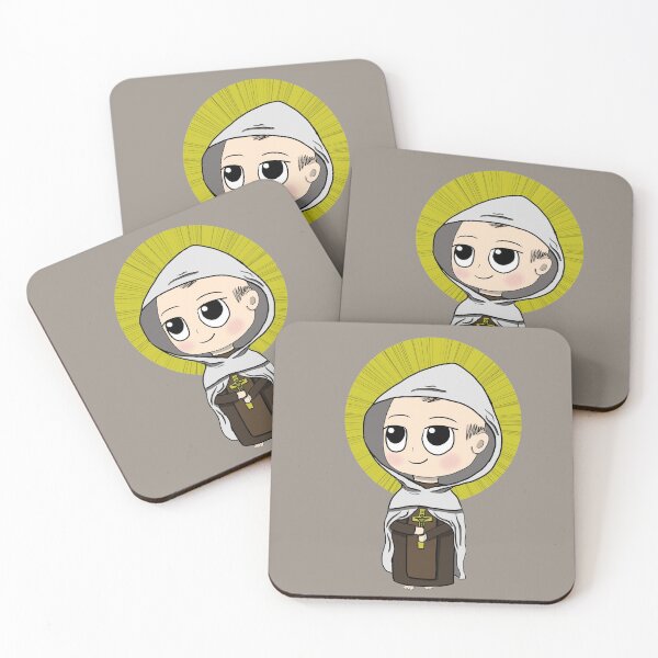 Item preview, Saint John of the Cross Cute Anime Chibi of the Catholic Saint  designed and sold by TheCatholicLady.