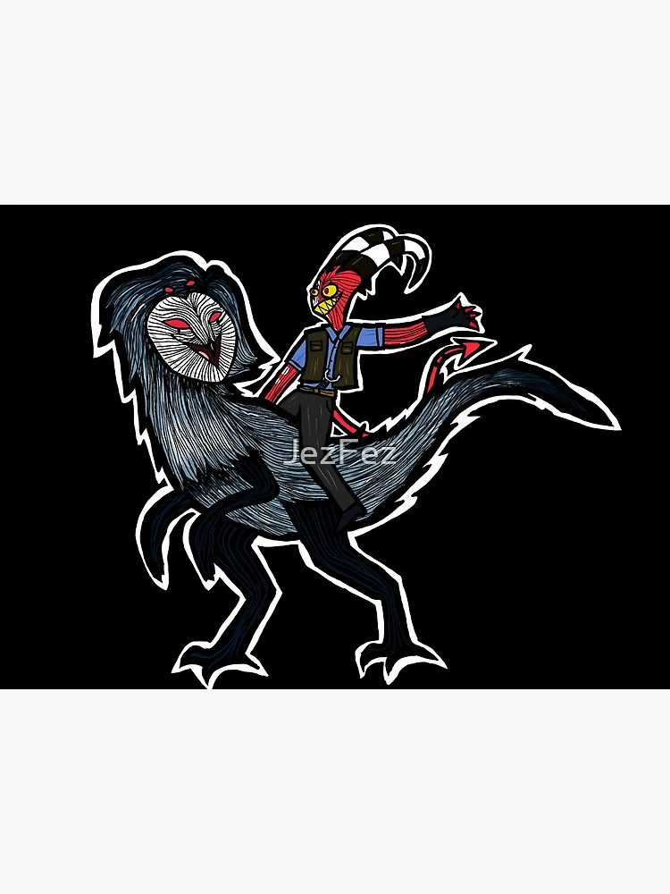 Helluva Boss Raptor Stolas & Rodeo Blitzo iPad Case & Skin for Sale by  JezFez