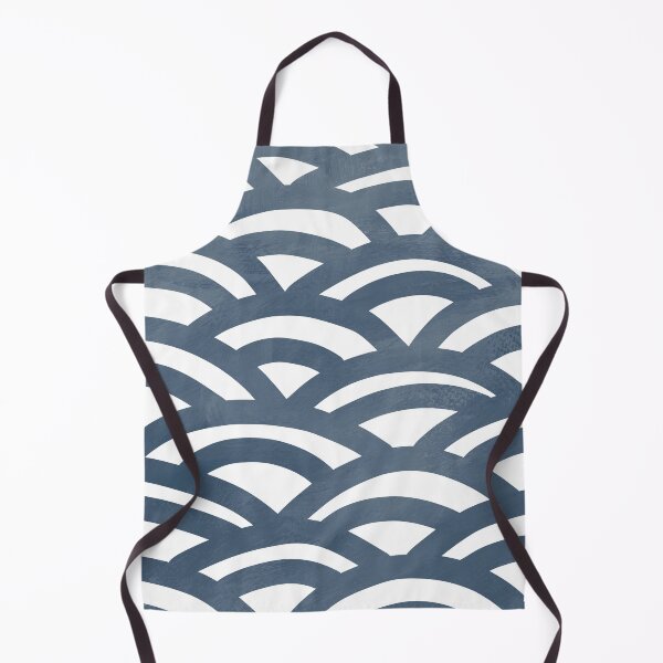 Item preview, abstract rainbow pattern in blue designed and sold by StudioArtNew.