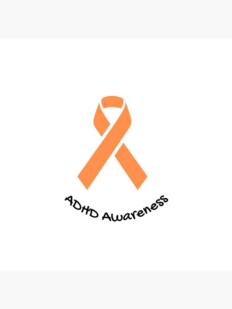 ADHD Orange Ribbon Archivo de Corte SVG por Creative Fabrica Crafts ·  Creative Fabrica