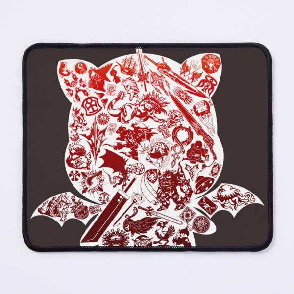 Item preview, Final Fantasy Moogle-verse (red) Classic designed and sold by SjardDietze.
