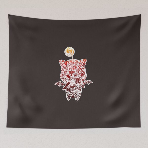 Item preview, Final Fantasy Moogle-verse (red) Classic designed and sold by SjardDietze.