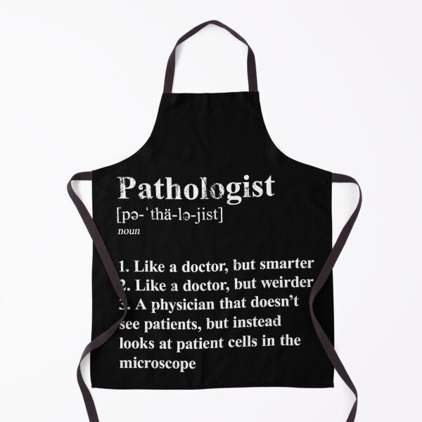 Item preview, Pathologist Funny Definition Specialty Physician dark background designed and sold by Brasilia.