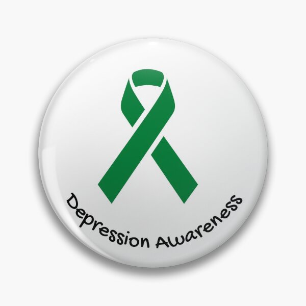Item preview, Depression Awareness Ribbon designed and sold by Katelyn George.