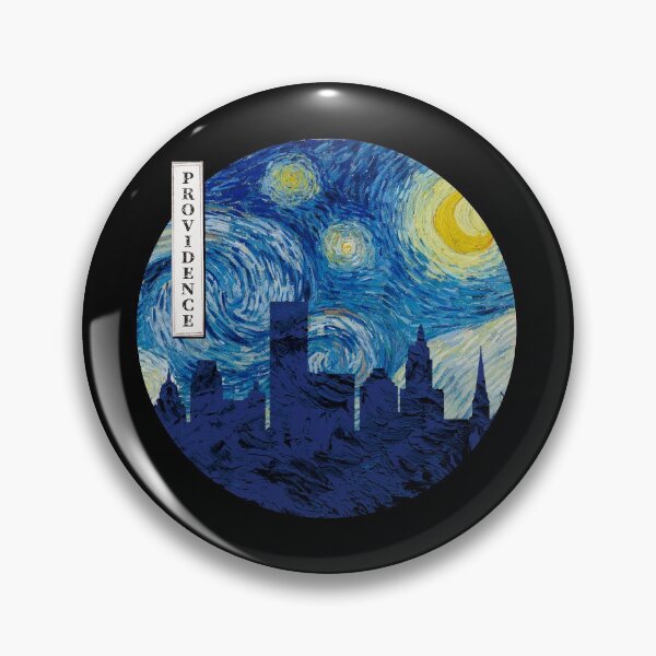 Item preview, Providence Starry Night Van Gogh Circle designed and sold by DFerraz.