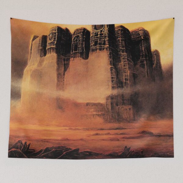 Item preview, Untitled, by Zdzisław Beksiński designed and sold by JustContemplate.