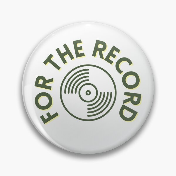 Item preview, For The Record designed and sold by SparrowAndStem.