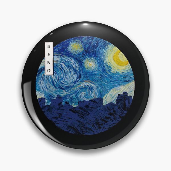 Item preview, Reno Starry Night Van Gogh Circle designed and sold by DFerraz.