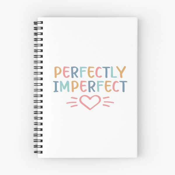 Item preview, Perfectly Imperfect | Self Love Quote designed and sold by ilustraliza.