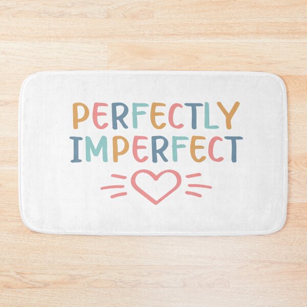 Item preview, Perfectly Imperfect | Self Love Quote designed and sold by ilustraliza.