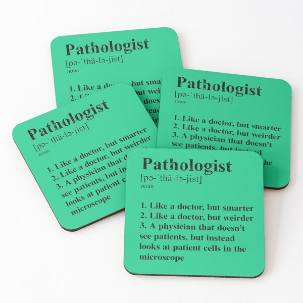 Item preview, Pathologist Funny Definition Specialty Physician light background designed and sold by Brasilia.