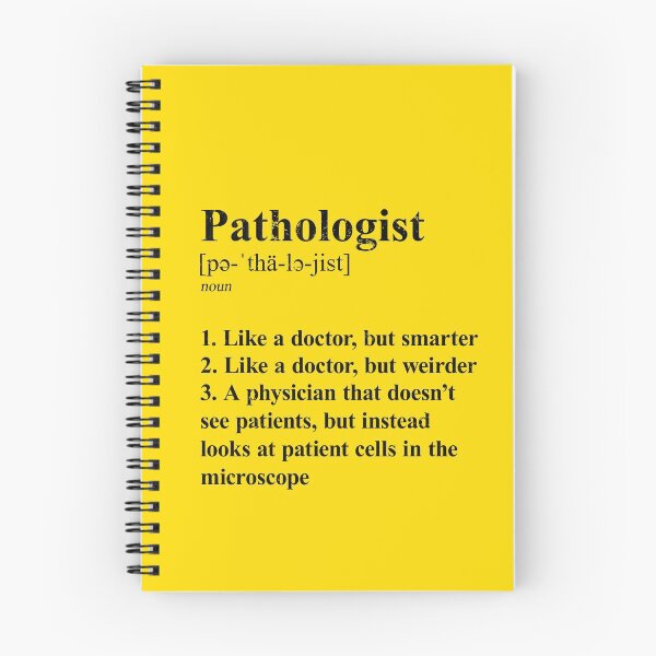 Item preview, Pathologist Funny Definition Specialty Physician light background designed and sold by Brasilia.