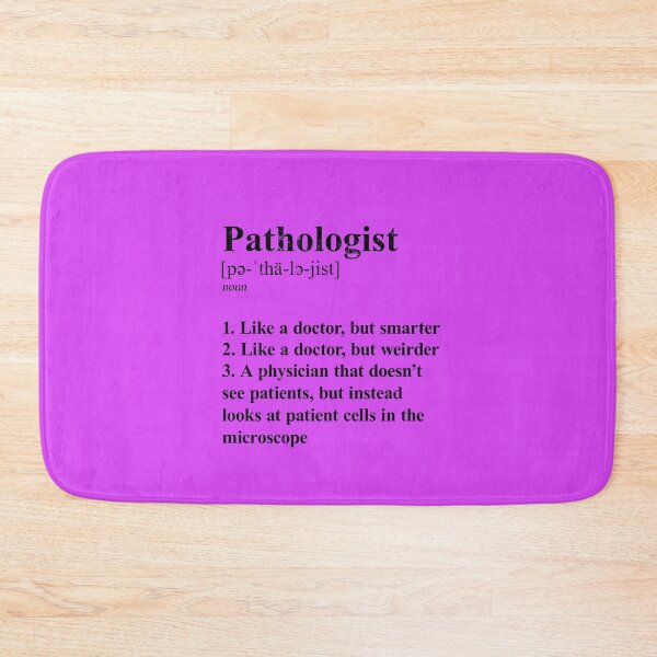 Item preview, Pathologist Funny Definition Specialty Physician light background designed and sold by Brasilia.