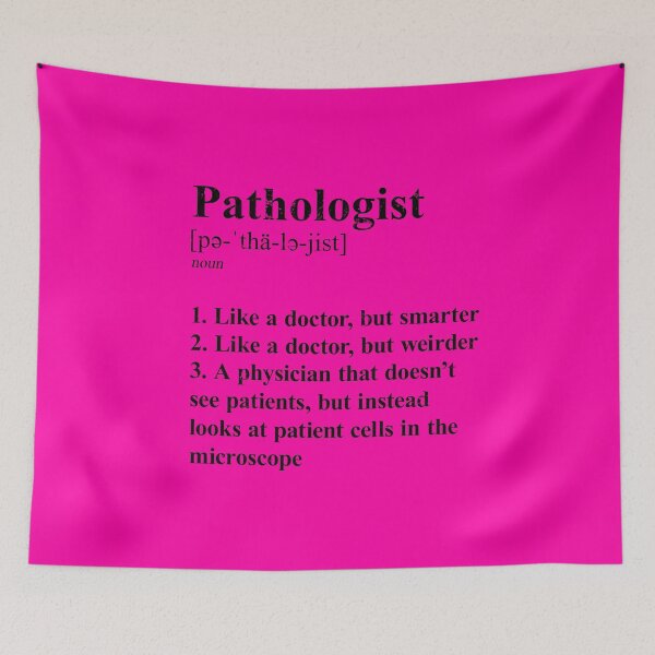 Item preview, Pathologist Funny Definition Specialty Physician light background designed and sold by Brasilia.