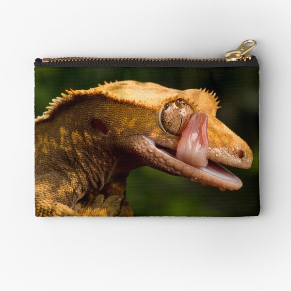 Crested Gecko Zipper Pouch