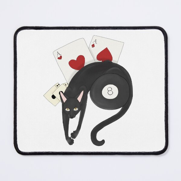 Item preview, Black Cat Luck designed and sold by BeanMomDoodles.
