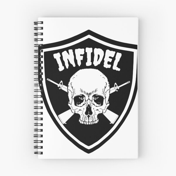 Item preview, Infidel White designed and sold by IntelectuaIdiot.