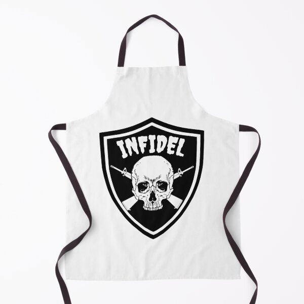 Item preview, Infidel White designed and sold by IntelectuaIdiot.
