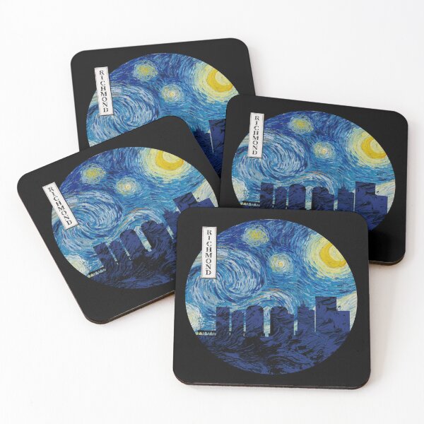 Item preview, Richmond Starry Night Van Gogh Circle designed and sold by DFerraz.