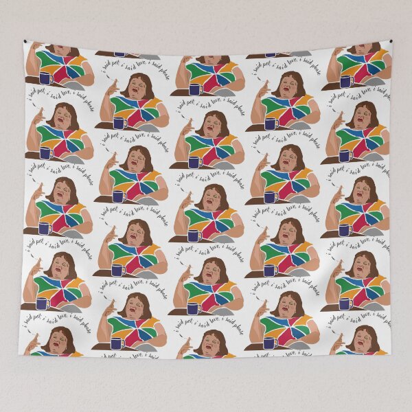Item preview, Lynne Postlethwaite, Magda Szubanski, Fast Forward, Australian comedy icon. "I said pet, I said love, I said please." designed and sold by wheatbeltdesign.