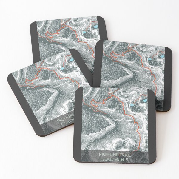 Item preview, Highline Trail Topo designed and sold by hermitenvy.