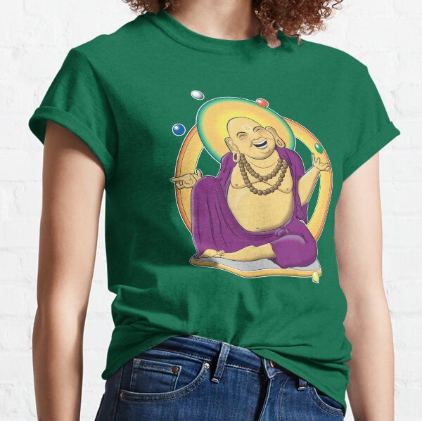 The Juggling Buddha - Color Classic T-Shirt