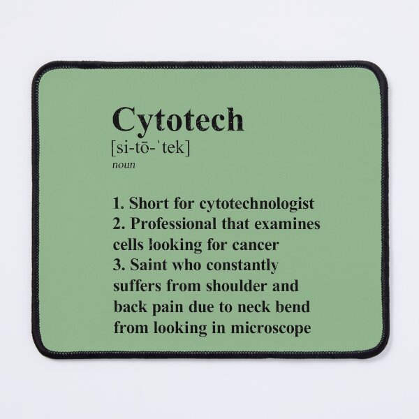 Item preview, Cytotech Funny Definition Cytotechnology Laboratory light background designed and sold by Brasilia.
