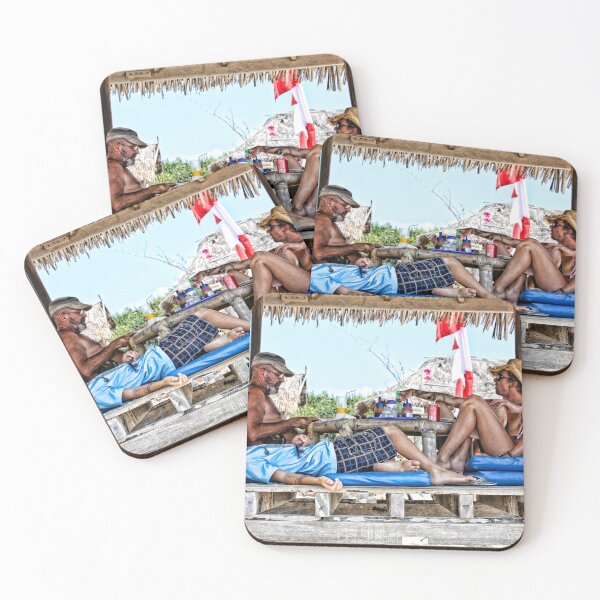Item preview, Tropical desert Island - gili trawangan designed and sold by Normf.