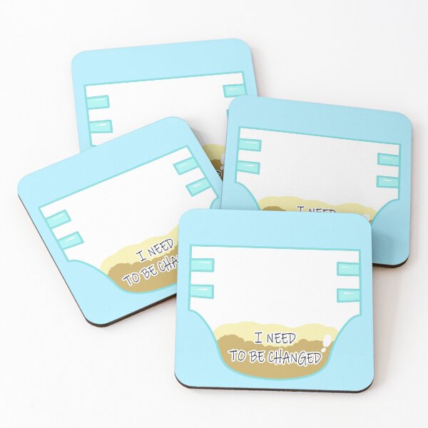 Item preview, Wet & Messy Diaper Logo (Change Needed) designed and sold by PaddedLittleBoy.